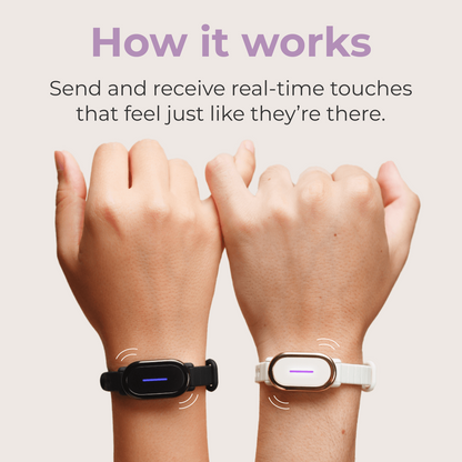 Bond Touch 4 • Long-Distance Bracelet (2 pack)