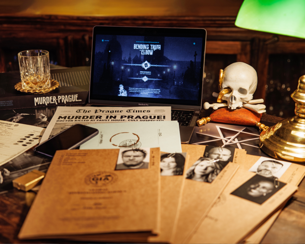 Murder in Prague: Detective Investigation Kit (Holiday Pricing)