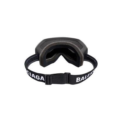 Ski Mask Goggles in Mirror Silver