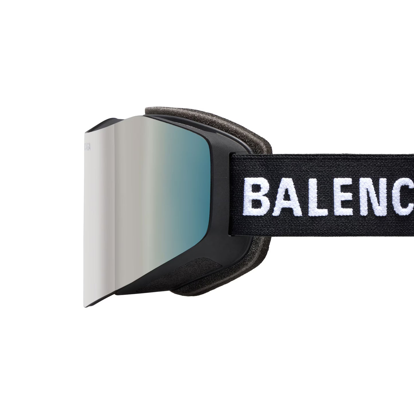 Ski Mask Goggles in Mirror Silver