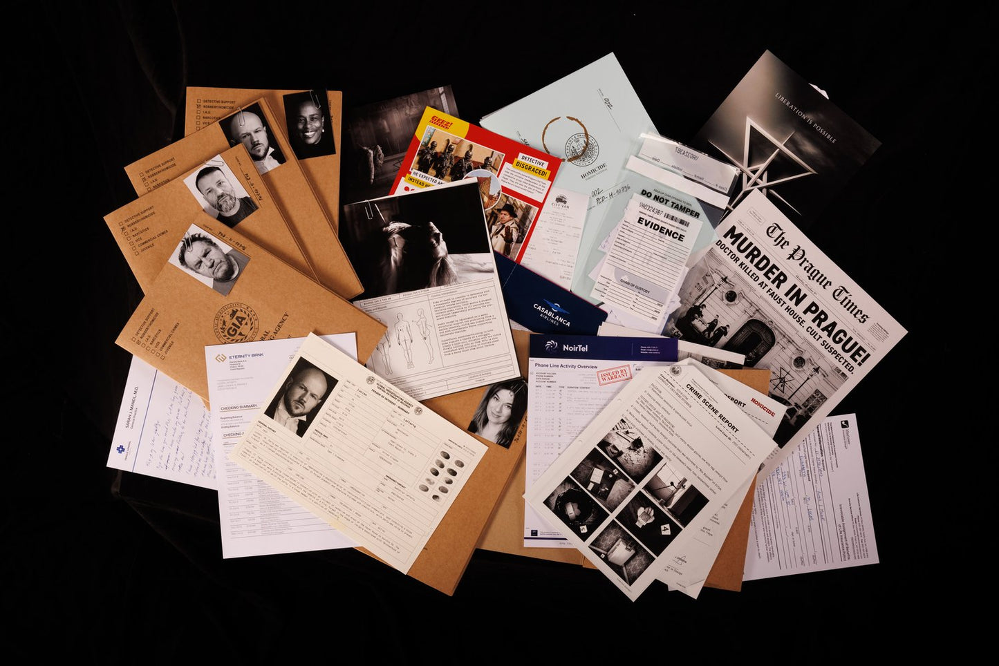 Murder in Prague: Detective Investigation Kit (Holiday Pricing)