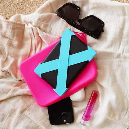 Strapsicle Neon Bolt Kindle Straps and Neon Bolt Clutch Kindle Bag with handle  - Buy Kindle Accessories Direct