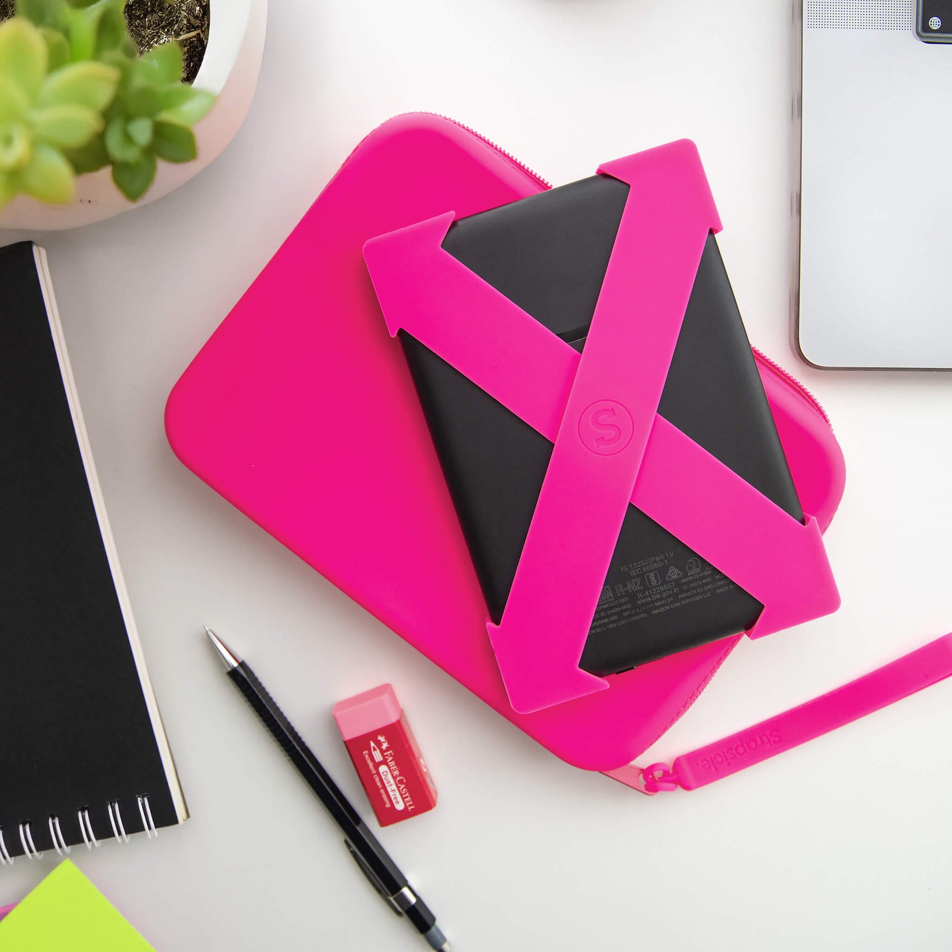 Strapsicle Neon Crush Kindle Straps and Neon Crush Clutch Kindle Bag with handle  - Buy Kindle Accessories Direct