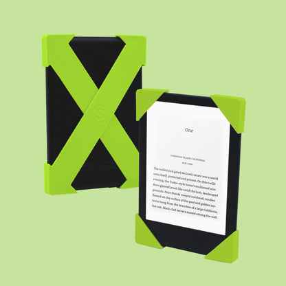 Neon Zest Kindle Straps - Set of Two | eReaders best companion for a comfy, secure grip that makes reading anywhere drop-free! - Buy Kindle Accessories Direct