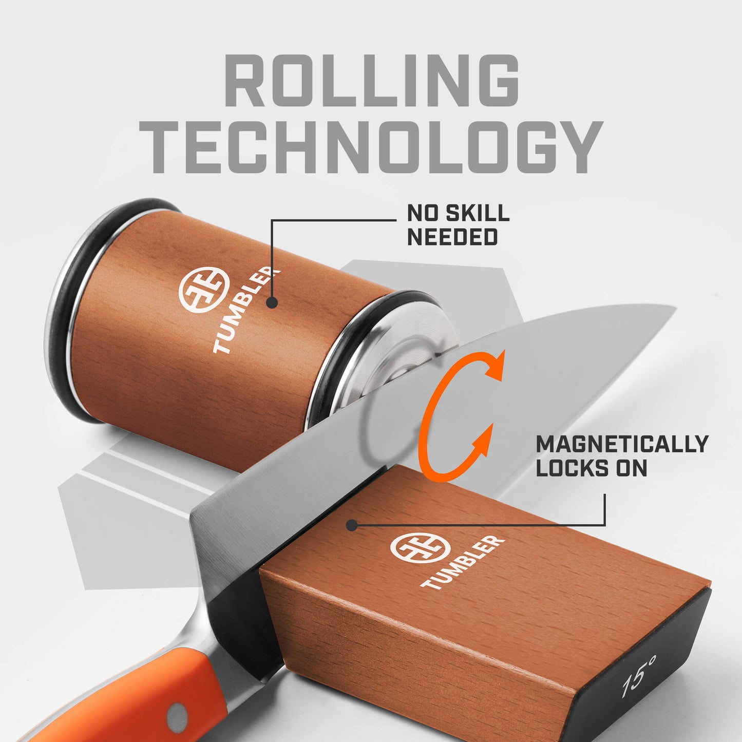 Diamond Rolling Knife Sharpener Set